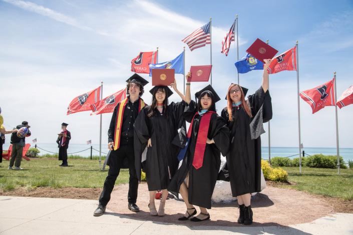 More than 600 new and impending Carthage graduates took part in Commencement weekend May 26-28.